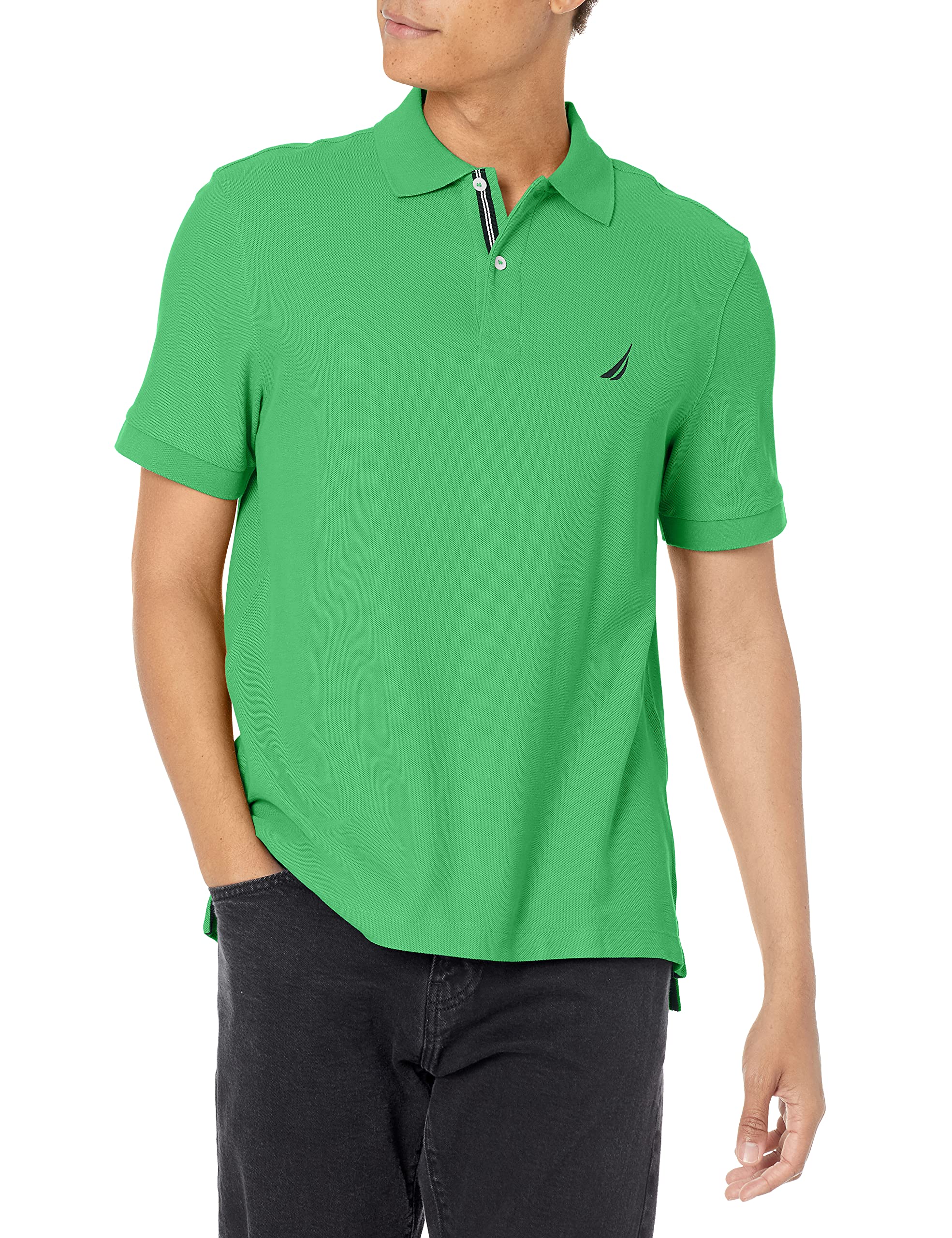 Nautica Men's Solid Deck Shirt